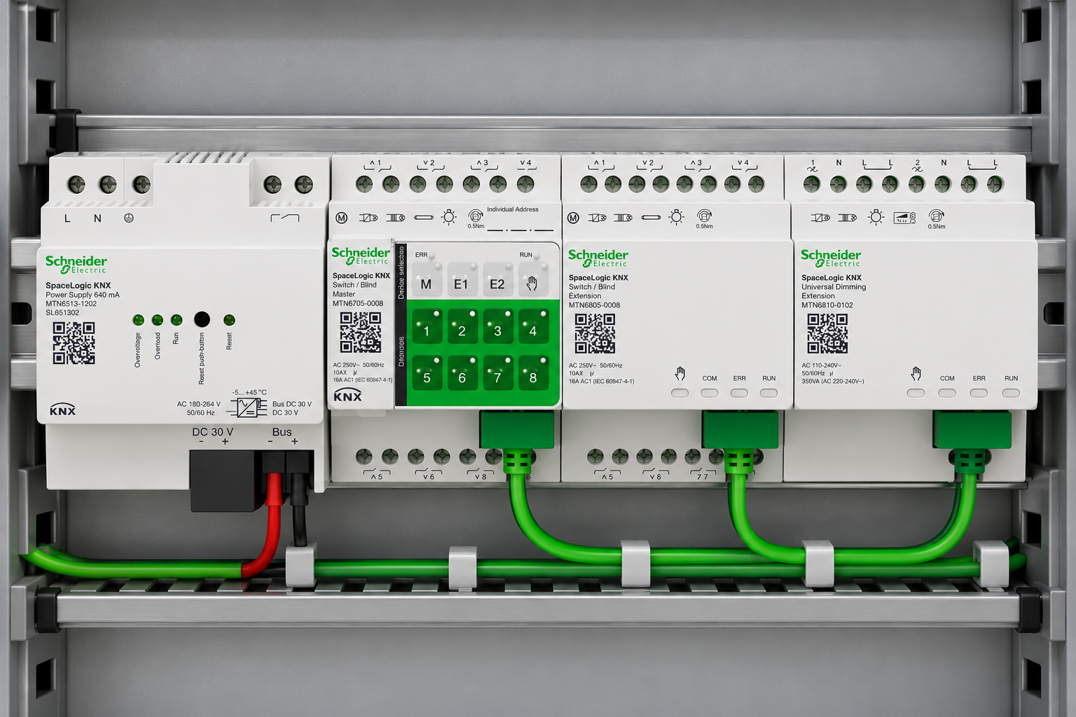 Actuatoare Schneider Electric SpaceLogic KNX